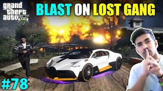 WE DESTROYED LOST GANG BASE  GTA V GAMEPLAY 78 [upl. by Aisatana]