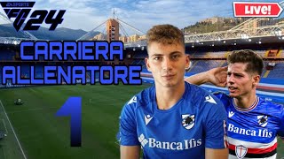 INIZIA LA NOSTRA AVVENTURA  CARRIERA ALLENATORE SAMPDORIA  EA SPORTS FC 24 1 [upl. by Raab]