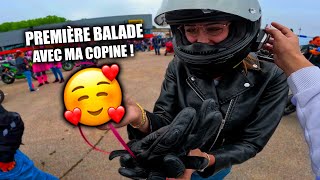 PREMIER RASSO AVEC MA COPINE EN MOTO 😍 [upl. by Noirrad]