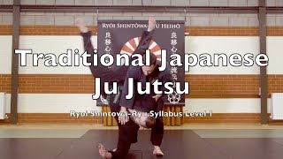 54 JuJutsu Techniques  Self Defence Syllabus  Traditional Japanese Ju Jutsu Ryu [upl. by Annail]