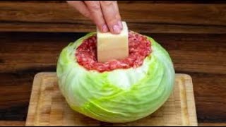 The tastiest cabbage that you have ever eaten Perfect even for your guests  Dinner Recipe recipe [upl. by Ydnic]