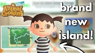 New Year New Island ACNH Restarting  Theme Reveal [upl. by Eiramenna]