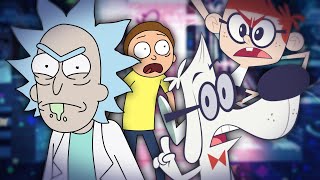 Rick and Morty vs Mr Peabody and Sherman  Rap Battle [upl. by Boardman892]