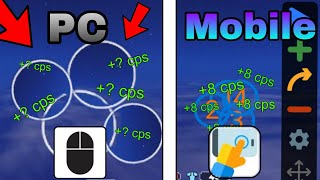 Which is Better 🤔 PC Auto Clicker VS Mobile Auto Clicker in BedWars 🔥 Blockman GO [upl. by Ahtabat]