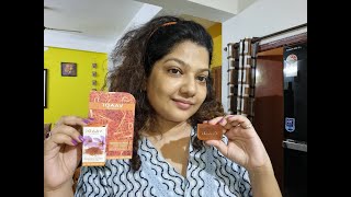 Facial at home step by step Qraa Haldi Chandan Facial Kit  Beauty Hut [upl. by Analihp]