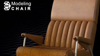 3Ds max  How to create a chair model [upl. by Manvel]