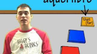 02 Spanish lesson  Demonstrative adjectives part 1 this amp that [upl. by Giffy]