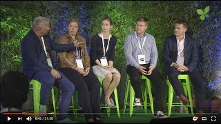 ECO16 London Open Innovation CVC Panel Innogy Eneco Ubitricity Baker Botts [upl. by Dorey512]