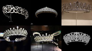 Old history British family Tiaras Collection jewllery [upl. by Towland931]