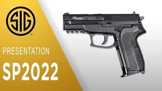 Présentation SP2022 SIG SAUER CO2 CYBERGUN AIRSOFT [upl. by Nilad]