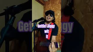 Will Smith Gettin jiggy wit it cover rockstar singer pop hiphop rap viralvideo trending [upl. by Nedrob]