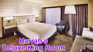 Harrahs LAS VEGAS 2 Queen Mountain Executive Suite Tour [upl. by Aerdna]