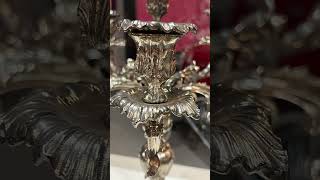 Liberace’s Famous Silver Candelabra liberace silver sterlingsilver candelabra [upl. by Novelia]