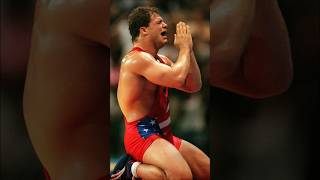 He won olympic gold with a broken neck  Kurt Angle shorts [upl. by Nosiddam]