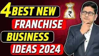 4 Best Franchise Business Ideas 🔥 Franchise Business Opportunities in India Franchise Business 2024 [upl. by Lavern]