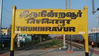 Thiruninravur Railway Station to Nemilichery Railway Station Journey  Chennai  Tamilnadu  India [upl. by Gisella104]