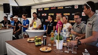 IRONMAN 703 St Pölten 2017 Pressekonferenz [upl. by Elatnahc]