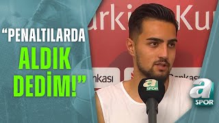 Abdülkadir Sünger Galatasaray  Denizlispor Maçı Sonrası Konuştu quotPenaltılarda Aldık Dedimquot [upl. by Launame]