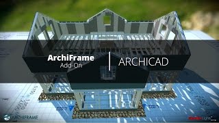 ARCHICAD amp ArchiFrame  Add  On [upl. by Iline]