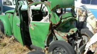 VW Beetle wrecks and crashes [upl. by Sehguh]