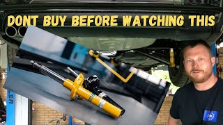 The SHOCKING Truth  Bilstein B4 vs B8 B12 E46 330ci [upl. by Drucie]