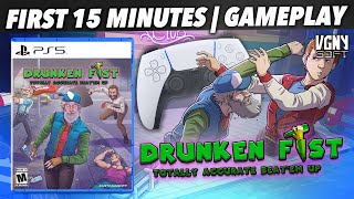 Drunken Fist PlayStation 5  First 15 Minutes of Gameplay [upl. by Daisey]