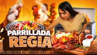 PARRILLADA ESTILO REGIA  la mejor carne asada de mexico en Monterrey [upl. by Eimas]