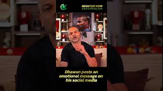 BREAKINGIndian Batter Shikhar Dhawan Retires From All Forms of Cricket india cricket cricketnews [upl. by Attekram]