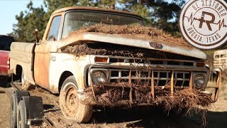 Our Best Will It Run Yet  Forgotten 1965 Ford F100  Buried By Nature For Over 50 Years  RESTORED [upl. by Ela]