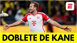 DOBLETE DE HARRY KANE y el BAYERN MUNICH GOLEA al Borussia DORTMUND en DER KLASSIKER  Bundesliga [upl. by Mccord986]