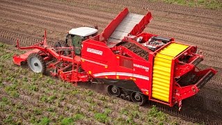 GRIMME VARITRON 470 TERRA TRAC  selfpropelled Potato Harvester [upl. by Nathan610]