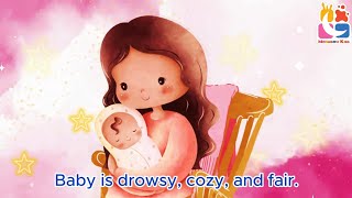 RockABye Baby Lullaby🎤Kids Karaoke Songs with Lyrics🌙Kids Sing Along Song✨English Rhymes for Kids [upl. by Avihs]