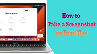 How to Take a Screenshot on Your Mac [upl. by Malas48]