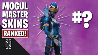 RANKING ALL MOGUL MASTER SKINS in Fortnite [upl. by Ennovaj118]