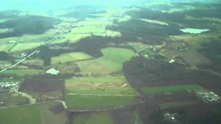 Aerial View of Fracking Sites in Dimock PA [upl. by Waldon]