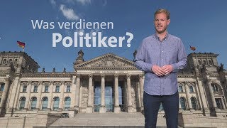 kurzerklärt Was verdienen Politiker [upl. by Essilrahc662]