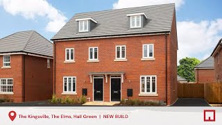 The Kingsville The Elms Hall Green  4 Bed Semi Detached  New Build [upl. by Saber]