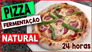 PIZZA TIPO NAPOLIATANA COM FERMENTO NATURAL [upl. by Mcnamee]