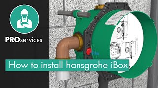 How to install a hansgrohe iBox universal [upl. by Sydney722]