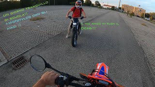 Un giorno tranquillo di scuola  motovlog con gli amici [upl. by Nigel]