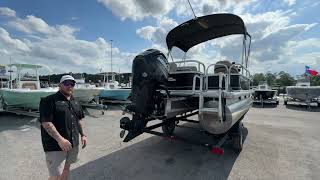 2018 SUNTRACKER BASS BUGGY 18 DLX  TEXAS MARINE [upl. by Koh]