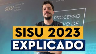 COMO FUNCIONARÁ O SISU 20231  O QUE SABEMOS ATÉ AGORA [upl. by Enneiluj]