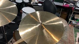 Several 22quot Cymbal amp Gong 22quot Jazz Ride cymbals [upl. by Ennire577]