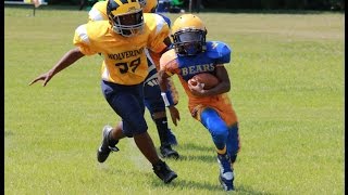 2014 Devin Graham  CLAY Bears 12u Football Highlights [upl. by Damali]