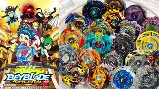 ALL SEASON 2 Beyblade Burst GODEVOLUTION Marathon Battle [upl. by Ahsienom]