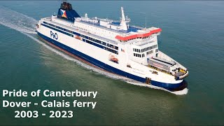 Old PampO Ferry Pride of Canterbury now Scrapped [upl. by Stetson]