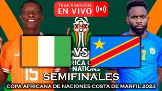 🚨 COSTA DE MARFIL 🇨🇮 VS 🇨🇩 DR CONGO EN VIVO ⚽ COPA AFRICANA DE NACIONES 2023  FÚTBOL MAGNO [upl. by Arval]