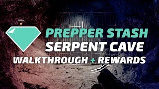 THE ANGELS GRAVE HORNED SERPENT CAVE PREPPER STASH  FAR CRY 5 [upl. by Theona669]