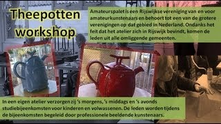 Theepotten maken van kleimpg [upl. by Ailecnarf958]