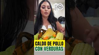 COMIENDO CALDO DE POLLO BIEN PICOSO  NATALY RODRIGUEZ [upl. by Lyell]